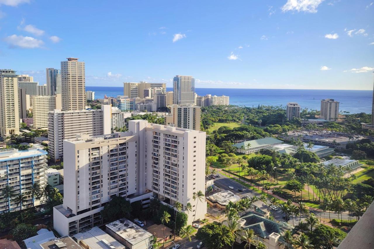 Waikiki Condo High Floor Views Beaches Convention Center Honolulu Zewnętrze zdjęcie